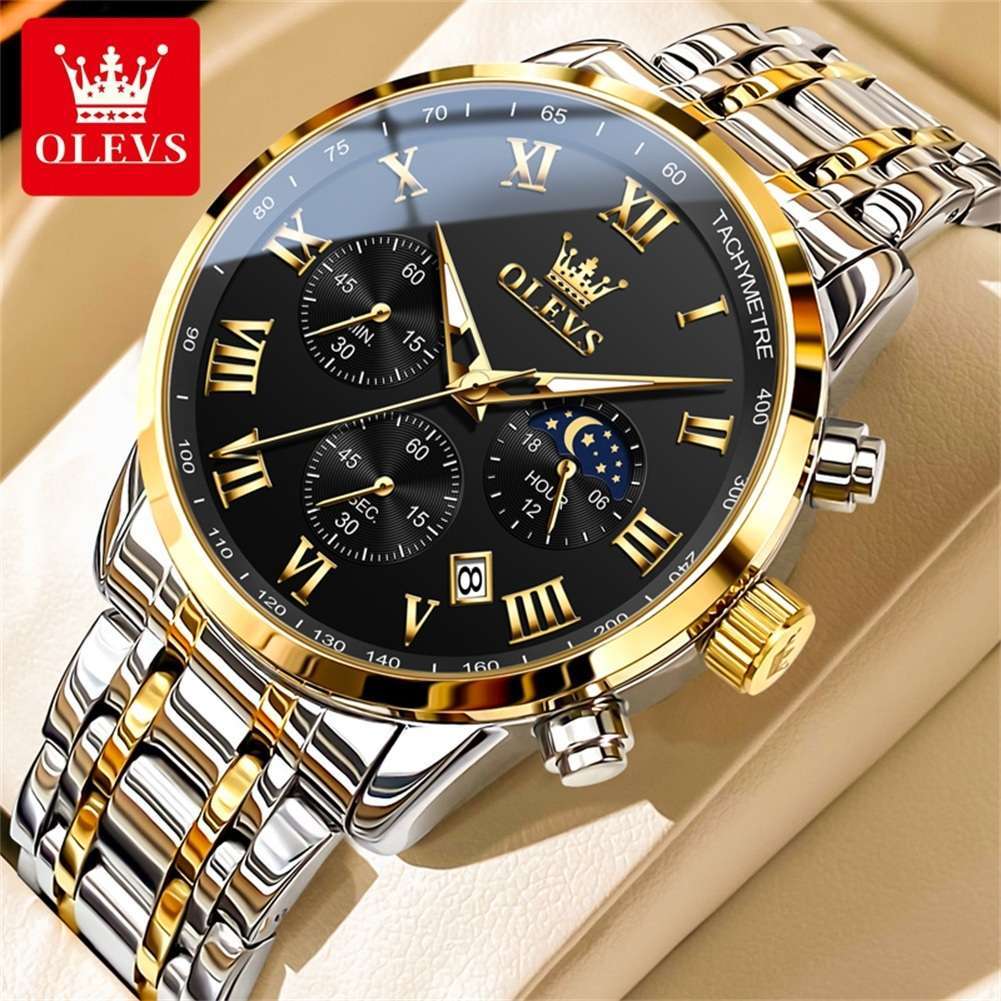 OLEVS 5529 Quartz Multifunction Fashion Watch For Men