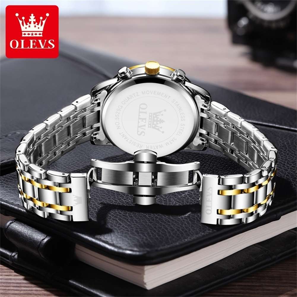 OLEVS 5529 Quartz Multifunction Fashion Watch For Men - Image 3