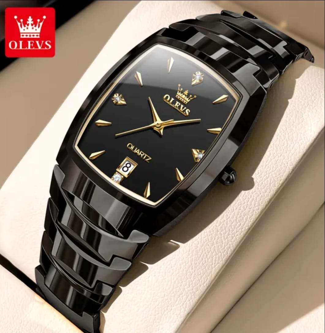OLEVS 7006 Business Watch for Men, Ceramic Strap, Waterproof Quartz Wrist Watch