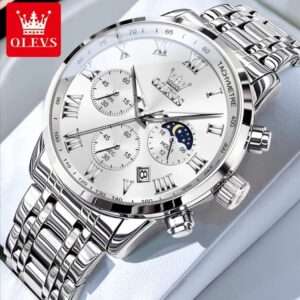 OLEVS 5529 Quartz Multifunction Fashion Watch For Men
