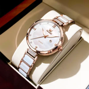OLEVS 5589 Quartz Watch For Women's