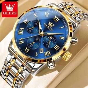 OLEVS 5529 Quartz Multifunction Fashion Watch For Men