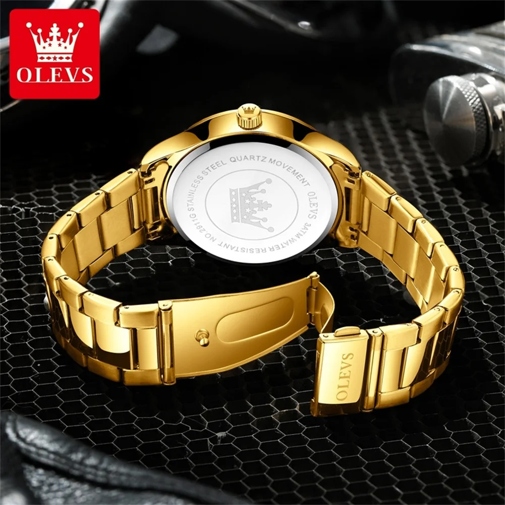 OLEVS 2911 new quartz movement Watch For Men - Image 4