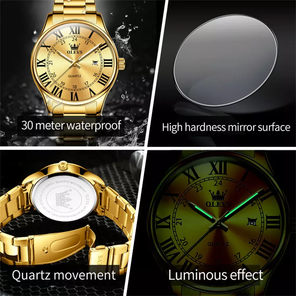 OLEVS 2911 new quartz movement Watch For Men - Image 3