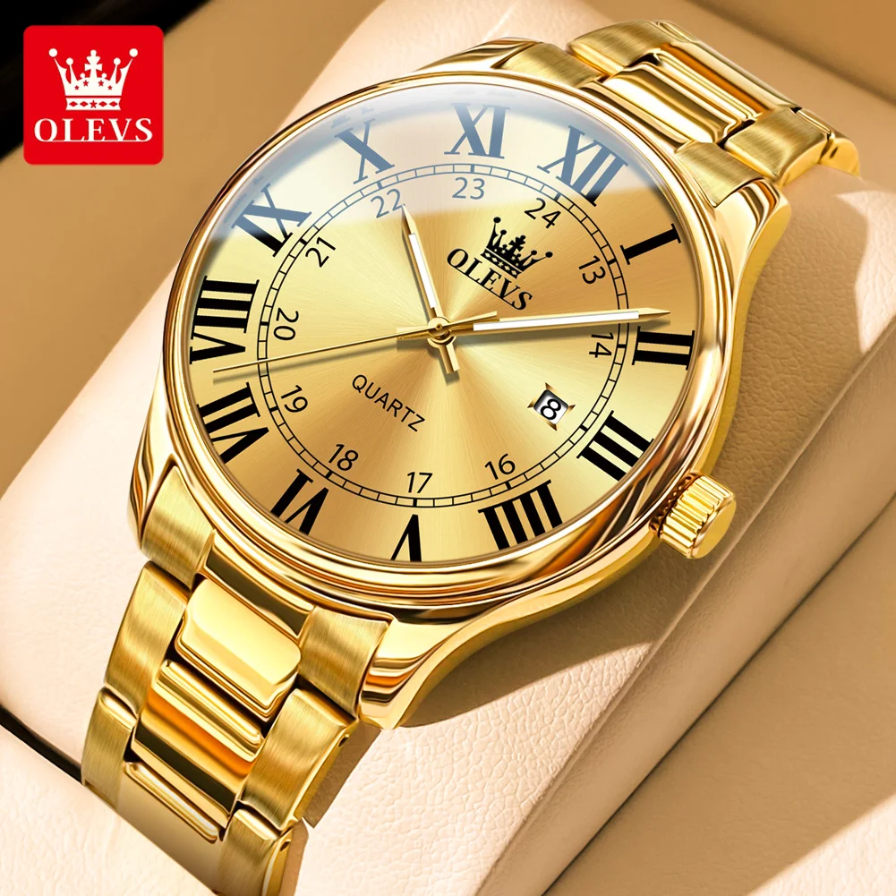 OLEVS 2911 new quartz movement Watch For Men