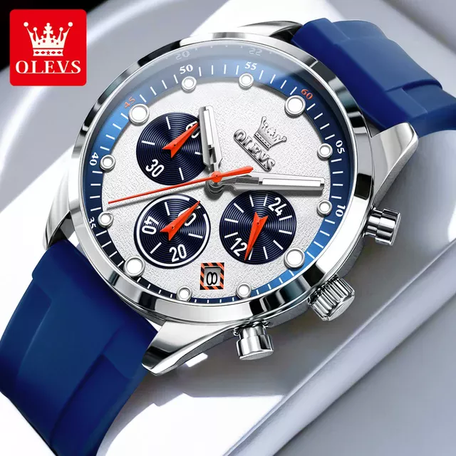 OLEVS 5602 Chronograph Quartz Mens Sports Watch