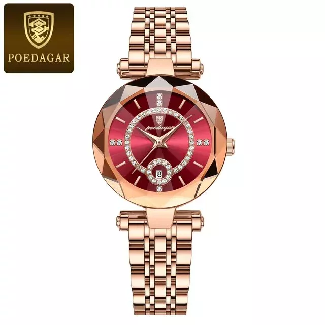 POEDAGAR 726 Quartz Watch For Women - Image 2