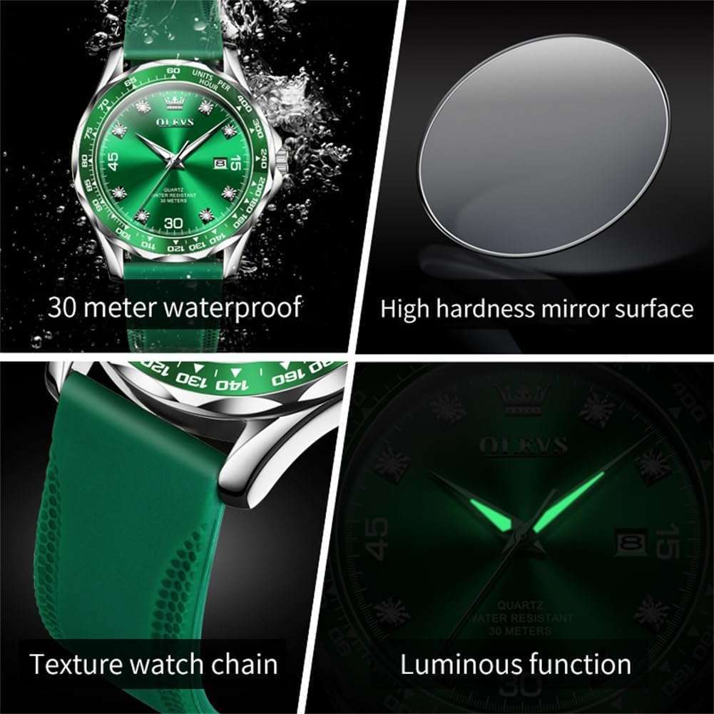OLEVS 9988 Quartz Watch For Mens - Image 3