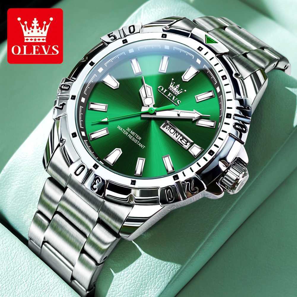 Olevs 5560 stainless steel Quartz watch For men