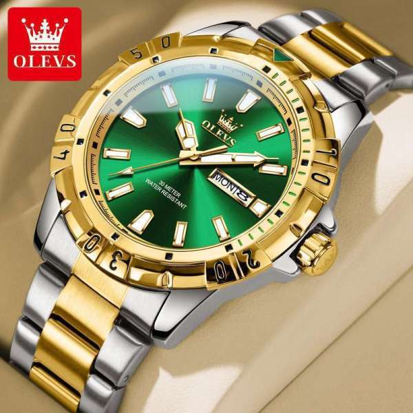 Olevs 5560 stainless steel Quartz watch For men