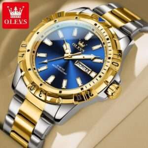 Olevs 5560 stainless steel Quartz watch For men