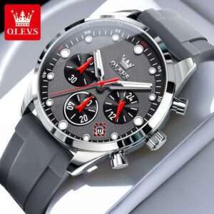 OLEVS 5602 Chronograph Quartz Mens Sports Watch