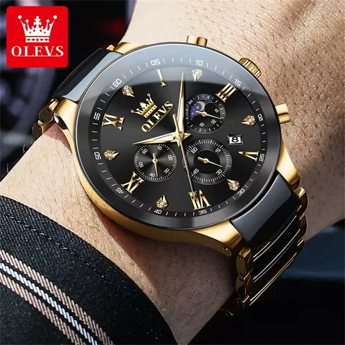 OLEVS 7004 Quartz Chronograph Watch for Men - Image 4