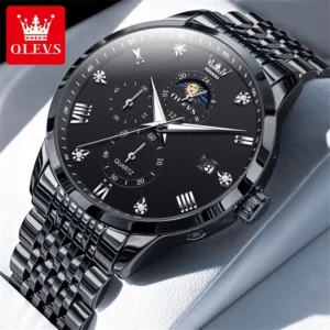 OLEVS 2925 Mens Fashion Calendar Sports Watch