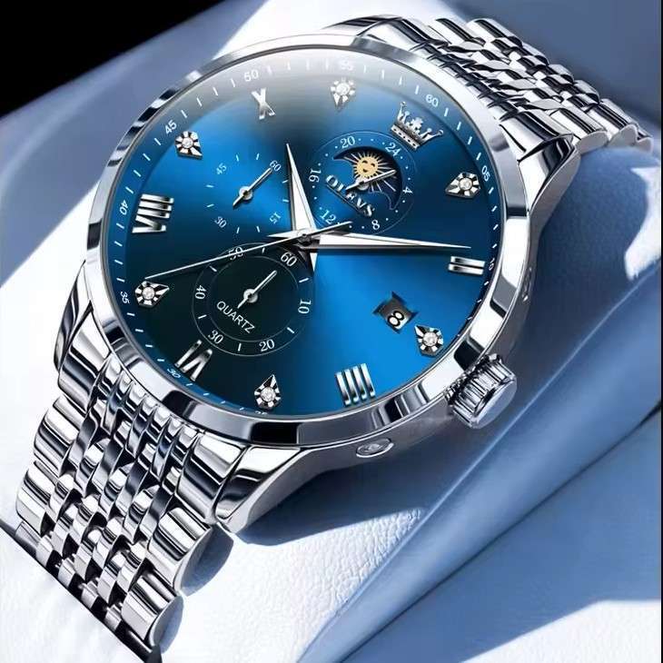 OLEVS 2925 Mens Fashion Calendar Sports Watch
