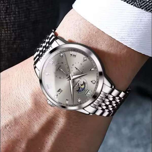 OLEVS 2925 Mens Fashion Calendar Sports Watch - Image 4
