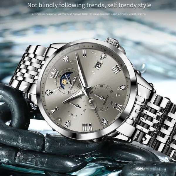 OLEVS 2925 Mens Fashion Calendar Sports Watch - Image 3