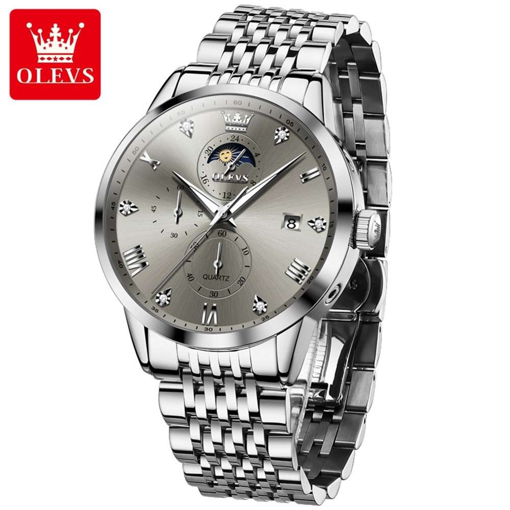 OLEVS 2925 Mens Fashion Calendar Sports Watch - Image 2