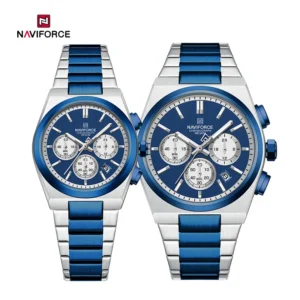 Naviforce 8048 Couple Watch
