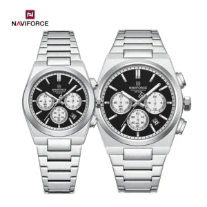 Naviforce 8048 Couple Watch