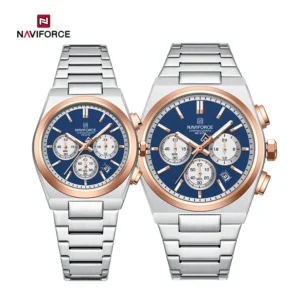 Naviforce 8048 Couple Watch