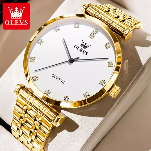 OLEVS 5596 New Quartz Stainless Steel Watch For Men