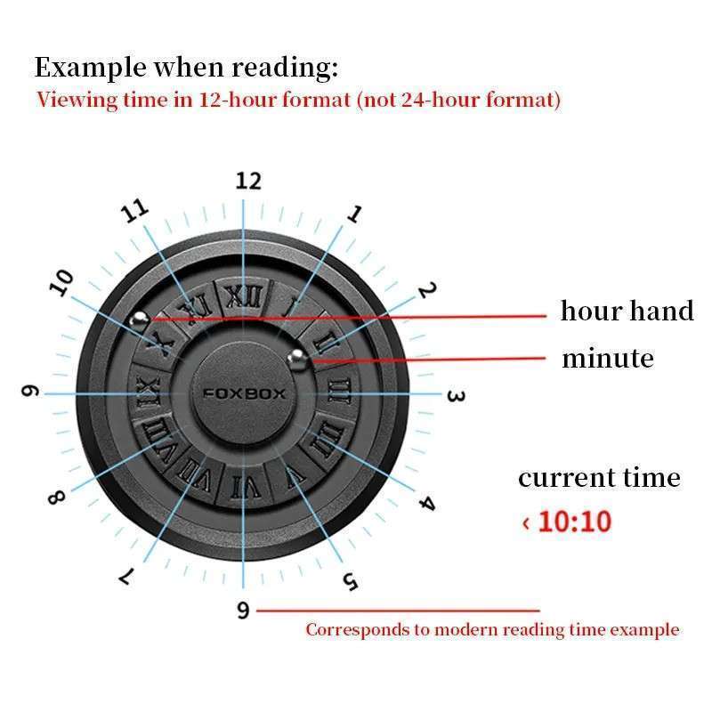 FOXBOX Mens Watches Creative Scrolling Pointer Magnetic Force Quartz Wristwatch Stainless Steel Watch For Man - Image 4