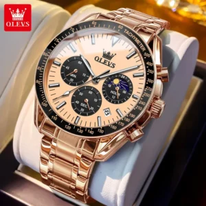 OLEVS 3618 Chronograph Quartz Watch For Men