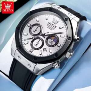 OLEVS 9911 Luxury Chronograph Sports Quartz Watch For Men