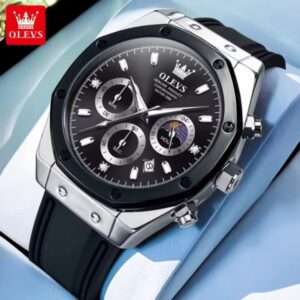 OLEVS 9911 Luxury Chronograph Sports Quartz Watch For Men