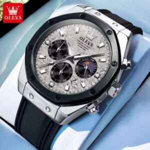 OLEVS 9911 Luxury Chronograph Sports Quartz Watch For Men