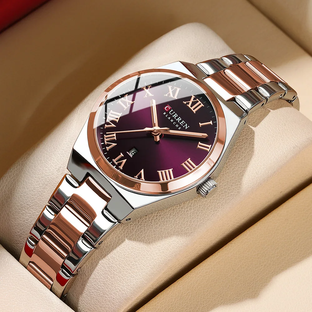 CURREN 9095 Quartz Watch for Women's Gift