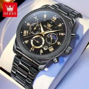 OLEVS 3660 Quartz Chronograph Original Watch For Mens