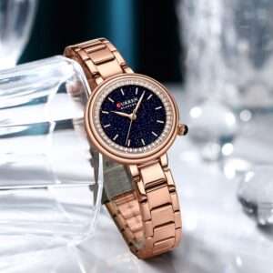 Curren 9089 Trendy Quartz Movement watch for Women
