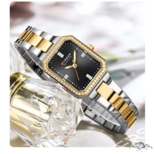 CURREN 9102 Quartz Stainless Steel Watch For Women