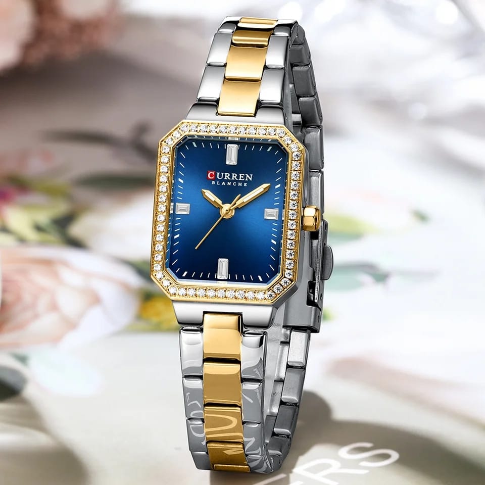 CURREN 9102 Quartz Stainless Steel Watch For Women - Image 4