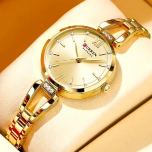 CURREN 9092 Quartz Stainless Steel Watch For Women