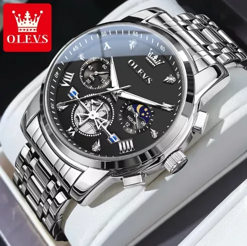 OLEVS 2856  Quartz Chronograph Watch for Men