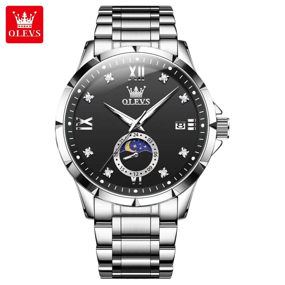 OLEVS 2956 Quartz Chronograph Watch for Men - Image 2