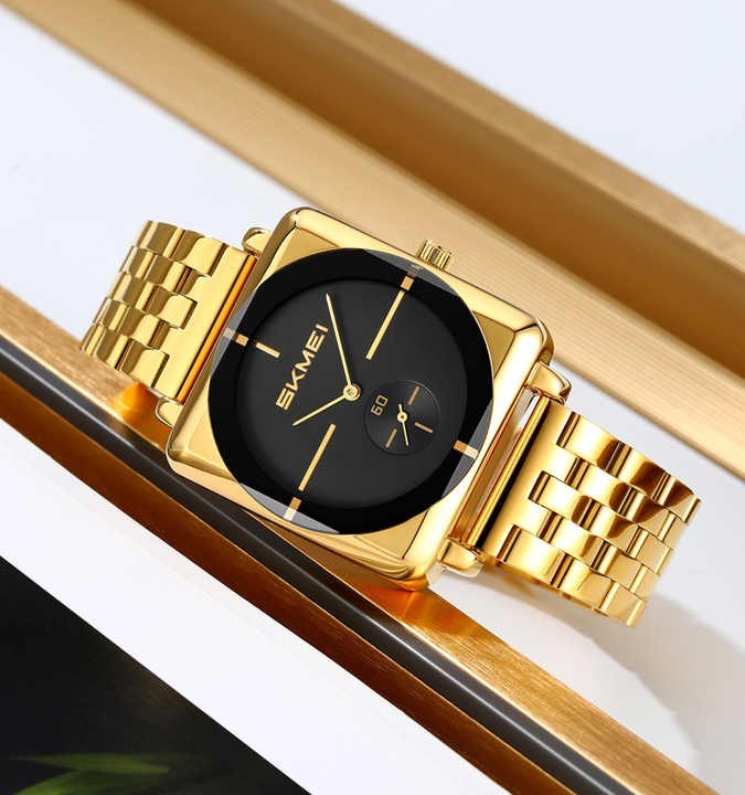 New Design 2025 SKMEI Model 2413 Quartz square Wrist Watch For Man - Image 2