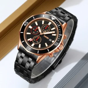 SKMEI 9335 Stainless Steel Watch For Men