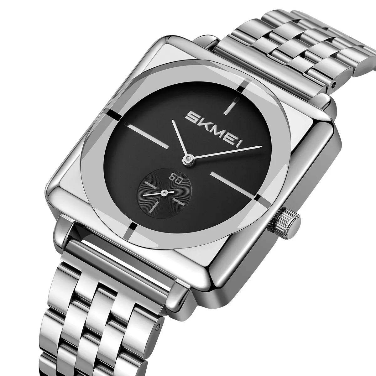 New Design 2025 SKMEI Model 2413 Quartz square Wrist Watch For Man