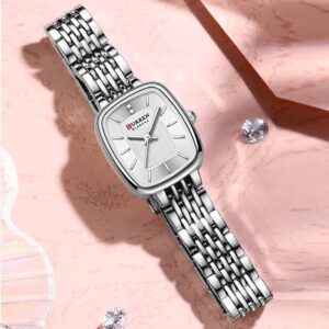 CURREN 9093 Quartz Latest Luxury Square Watch For Women’s