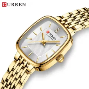 CURREN 9093 Quartz Latest Luxury Square Watch For Women’s