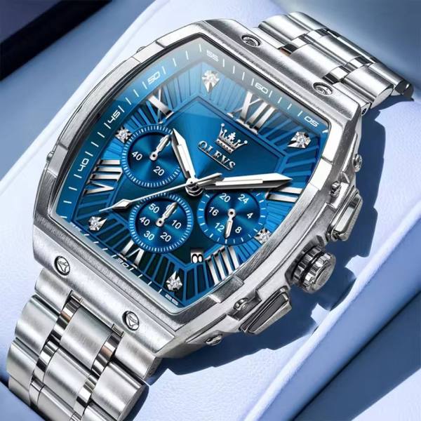 OLEVS 5639 Men Watch Luxury Large Dial Chronograph Men's Quartz Watch