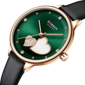 CURREN 9077 Women's Quartz Watches Wristwatch Leather
