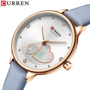 CURREN 9077 Women's Quartz Watches Wristwatch Leather