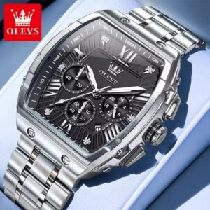 OLEVS 5639 Men Watch Luxury Large Dial Chronograph Men's Quartz Watch
