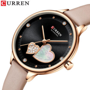 CURREN 9077 Women's Quartz Watches Wristwatch Leather