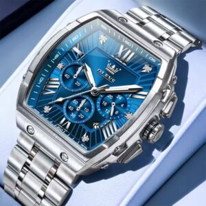 OLEVS 5639 Men Watch Luxury Large Dial Chronograph Men's Quartz Watch